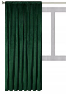 VELÚROVÁ ZÁCLONA PRE ŽABY 140X250 HRUBÝ ZAMAT, PRIPRAVENÁ